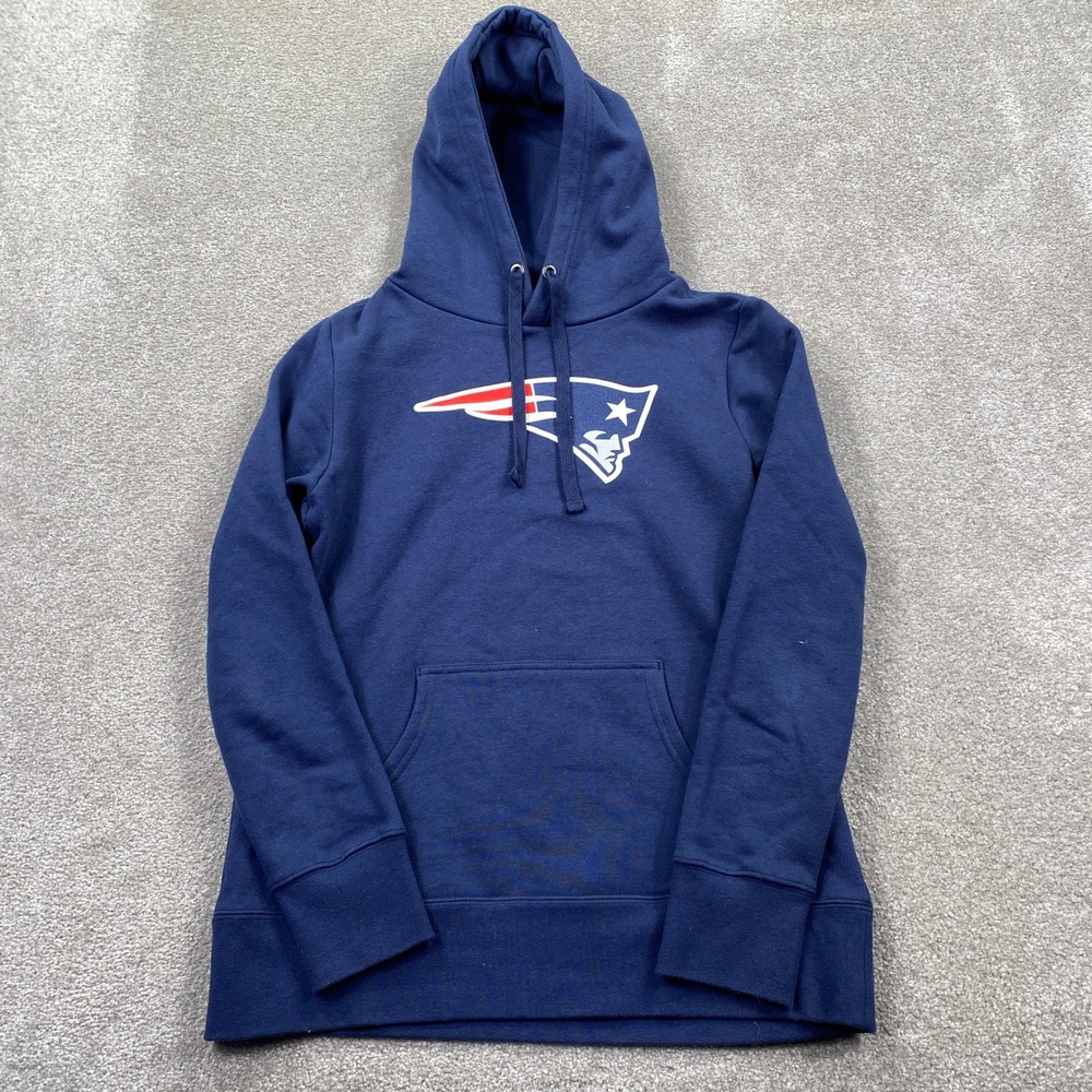 New England Patriots NFL Pro Line Fanatics Hoodie Navy Blue S Womens‎ Pullover